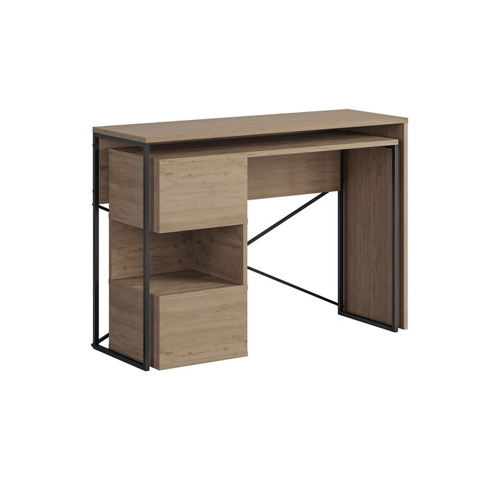 Hanah Home Escritorio de Estudio Badau - Oak